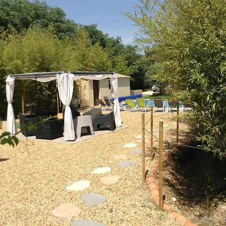 Villa La Charmeuse Fleurie Collias Extérieur photo